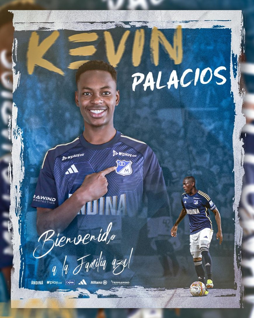 EL CHOCOANO KEVIN PALACIOS ES NUEVO JUGADOR DE MILLONARIOS